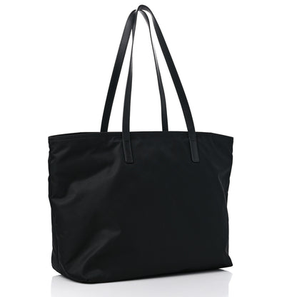 Prada Tessuto Nylon Vela Saffiano Tote Black 3 of 8