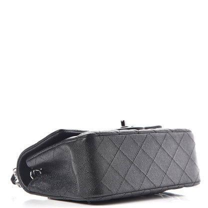 Chanel Iridescent Caviar Quilted Mini Rectangular Flap Black 7 of 9
