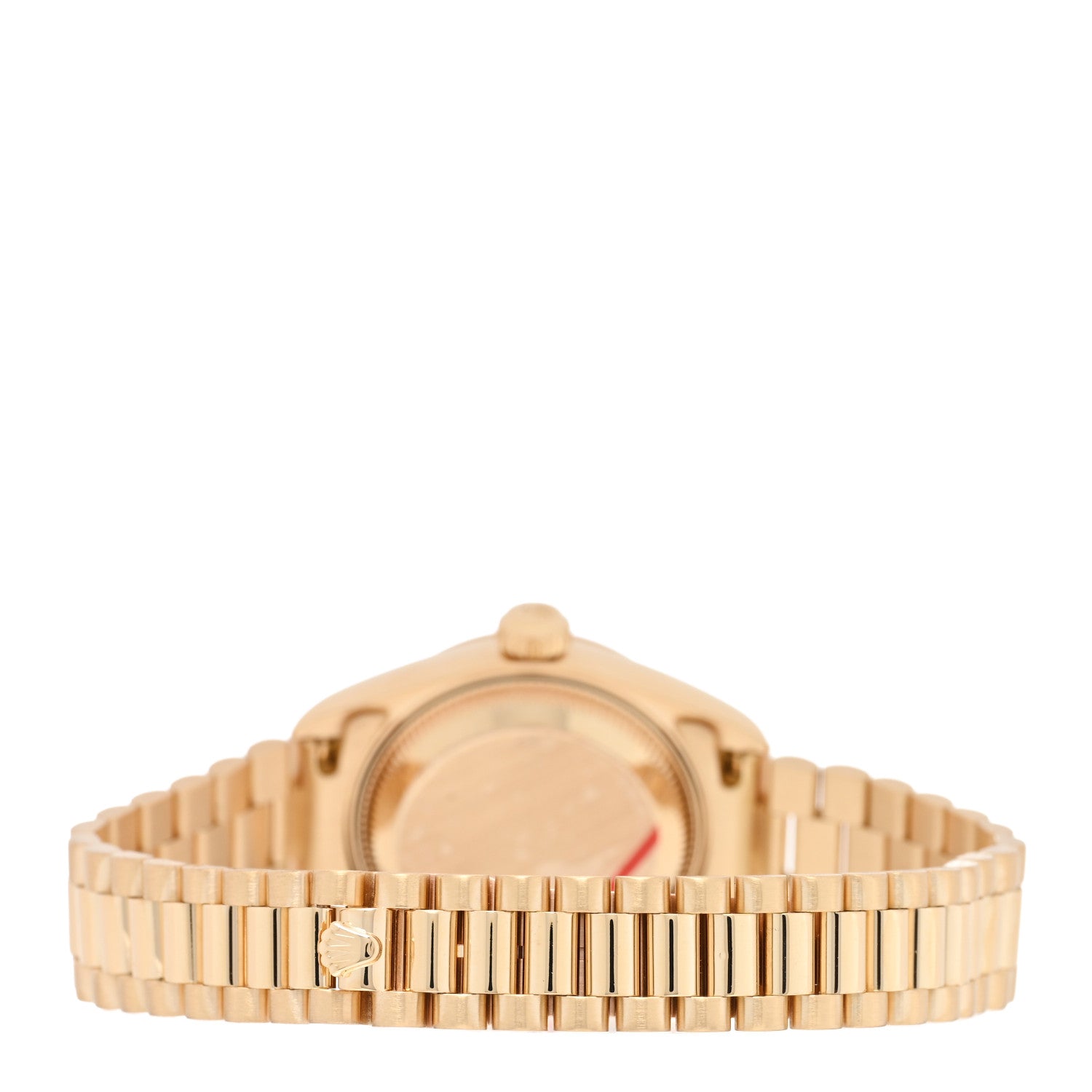 Rolex 18K Yellow Gold Diamond Mother of Pearl 26mm Datejust President Watch 79178 3 of 5