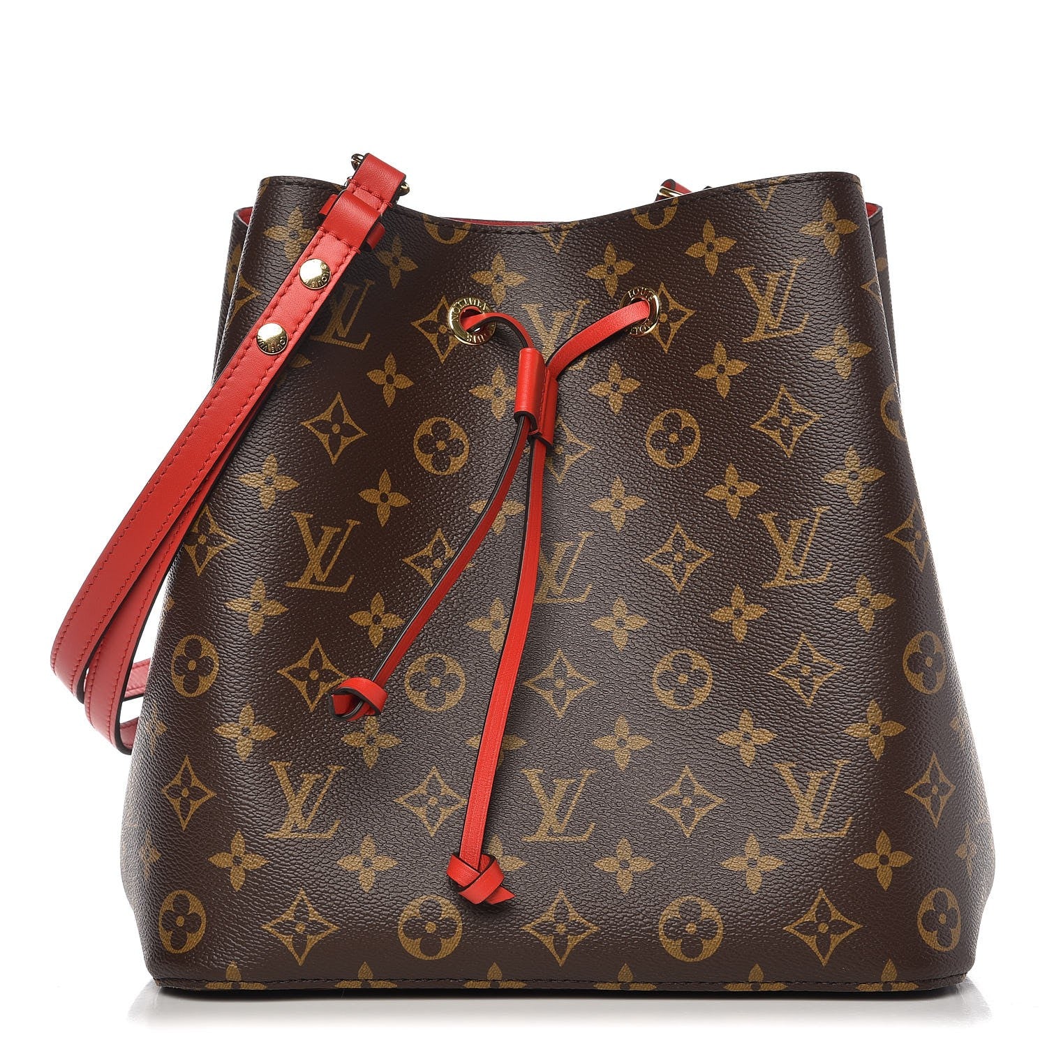 Louis Vuitton Monogram Neonoe MM Coquelicot 1 of 7