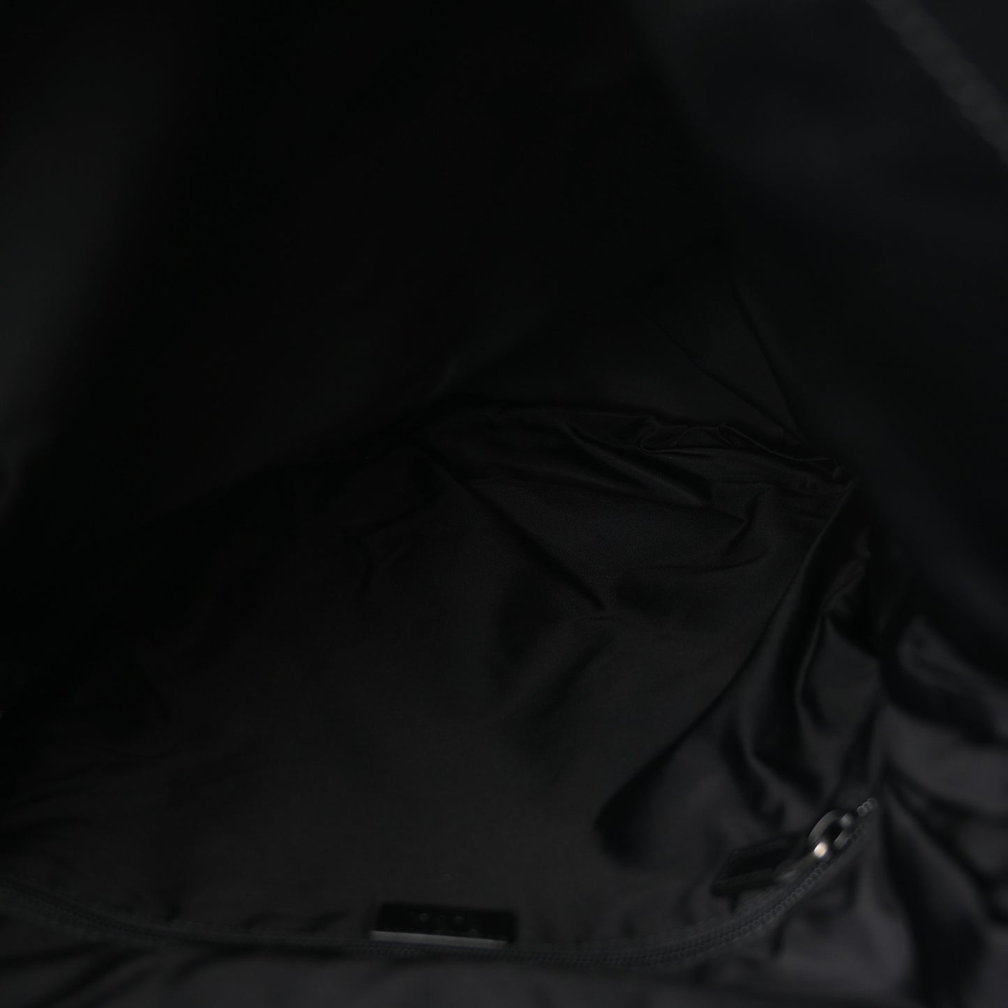 Techno Canvas Web Single Buckle Backpack Black