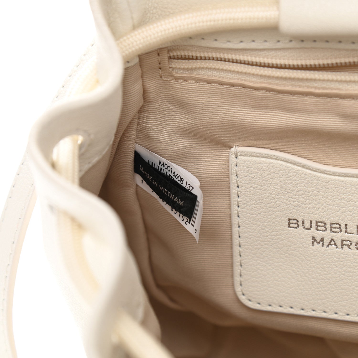 Marc Jacobs Calfskin The Bubble Backpack Cotton 8 of 13