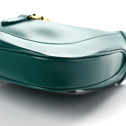 Gucci Boarded Dyana Lux Calfskin Small Jackie 1961 Hobo Emerald 9 of 10