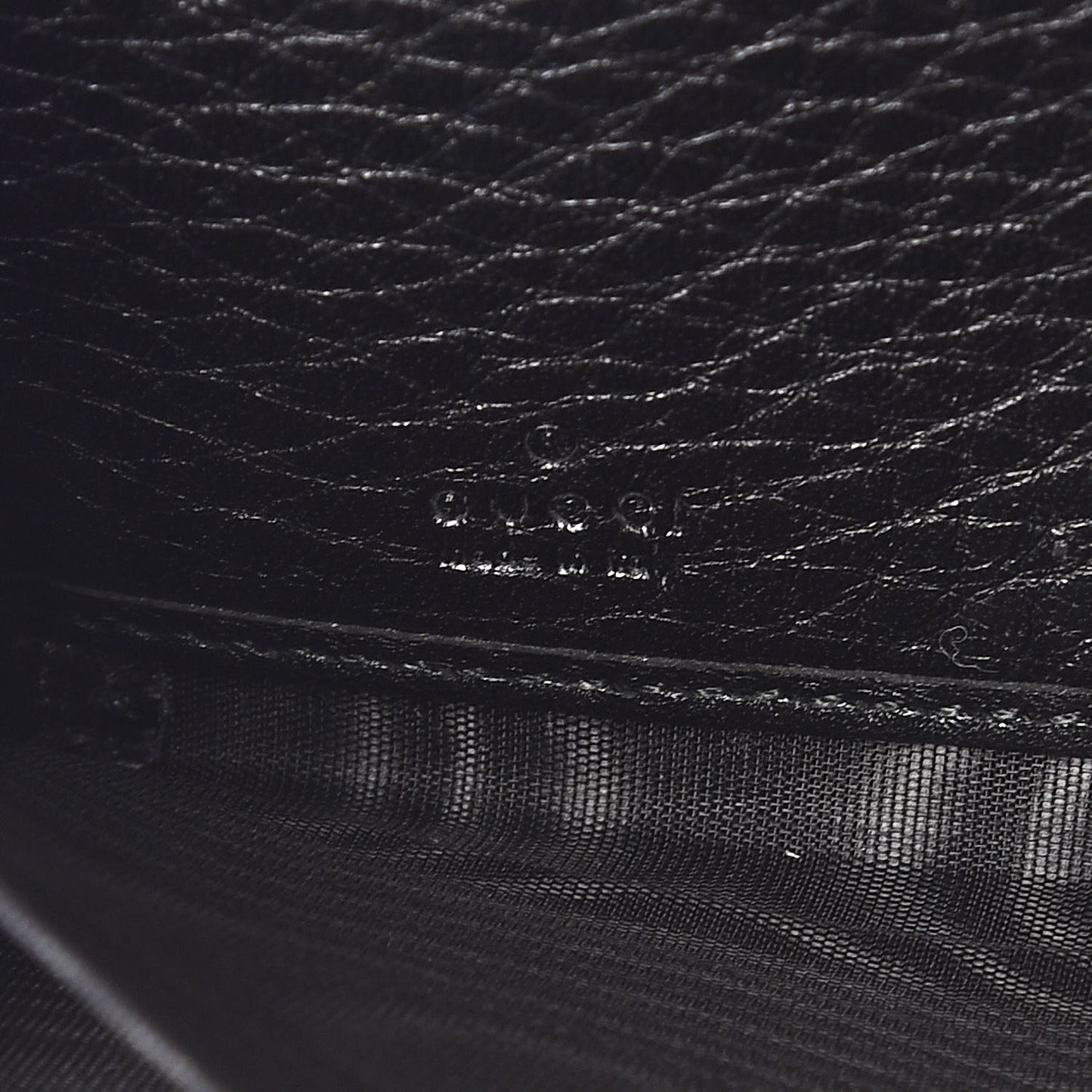 Pebbled Calfskin Soho Zip Around Wallet Black
