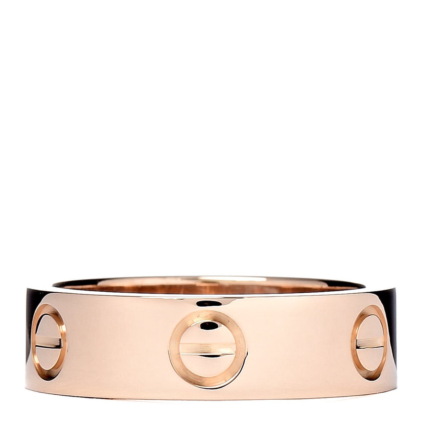 18K Yellow Gold 5.5mm LOVE Ring 53 6.25