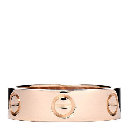 Cartier 18K Yellow Gold 5.5mm LOVE Ring 53 6.25 1 of 5