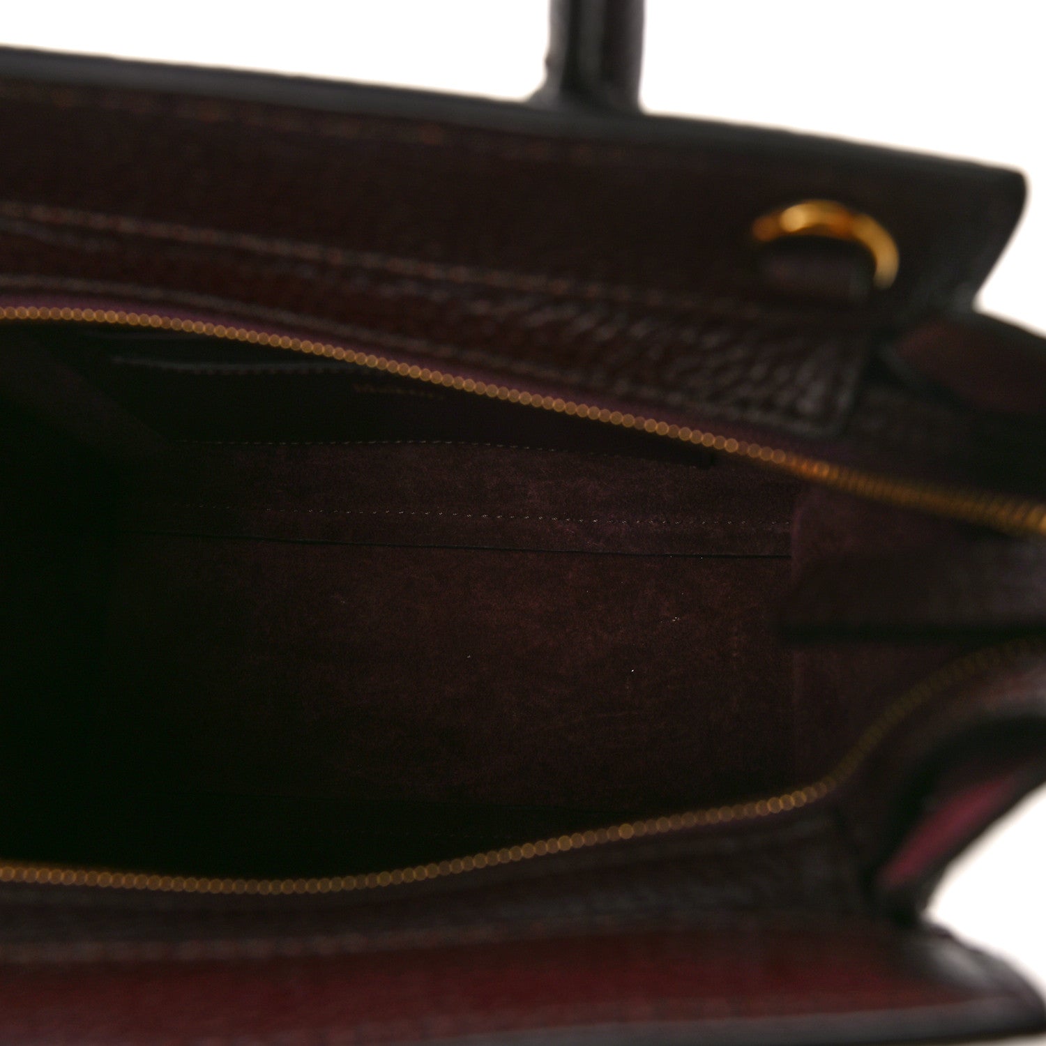 Mulberry Small Classic Grain Micro Zipped Bayswater Oxblood 5 of 8