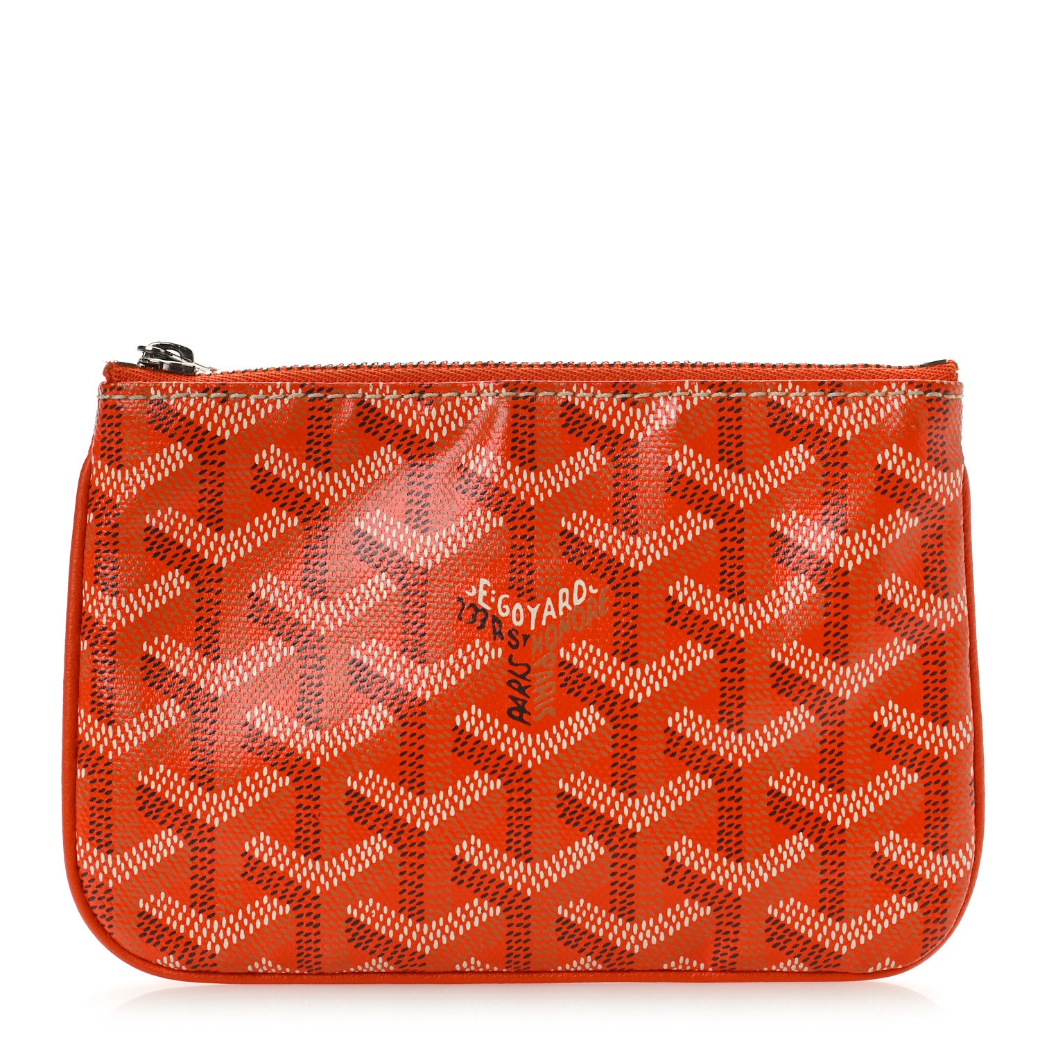 Goyard Goyardine Mini Senat Pochette Orange 1 of 8