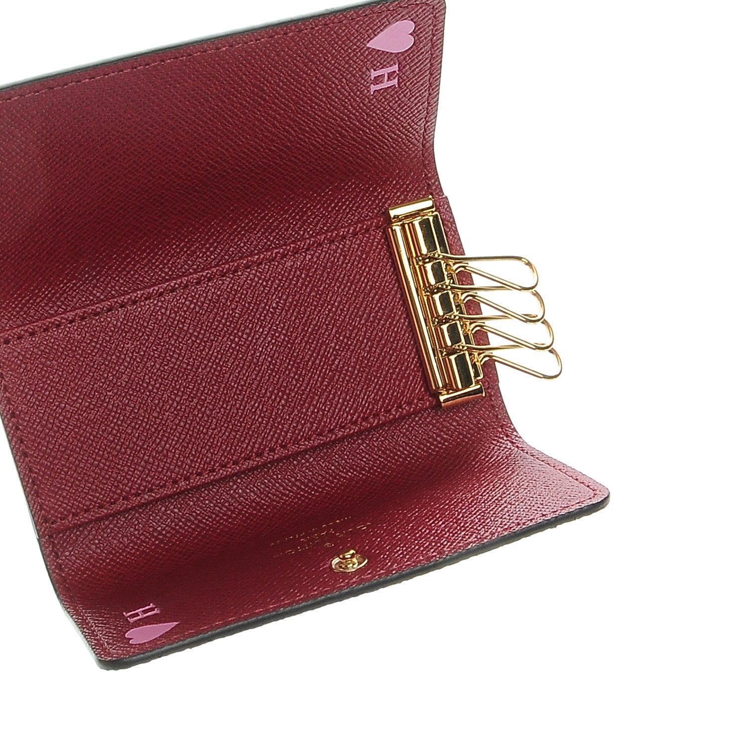 Louis Vuitton Monogram 4 Key Multicles Holder Fuchsia 5 of 10