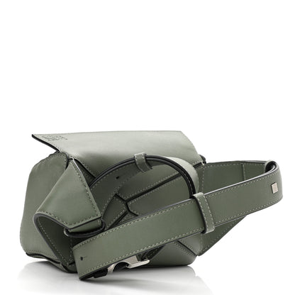 Loewe Calfskin Mini Puzzle Bumbag Dark Sage 3 of 12