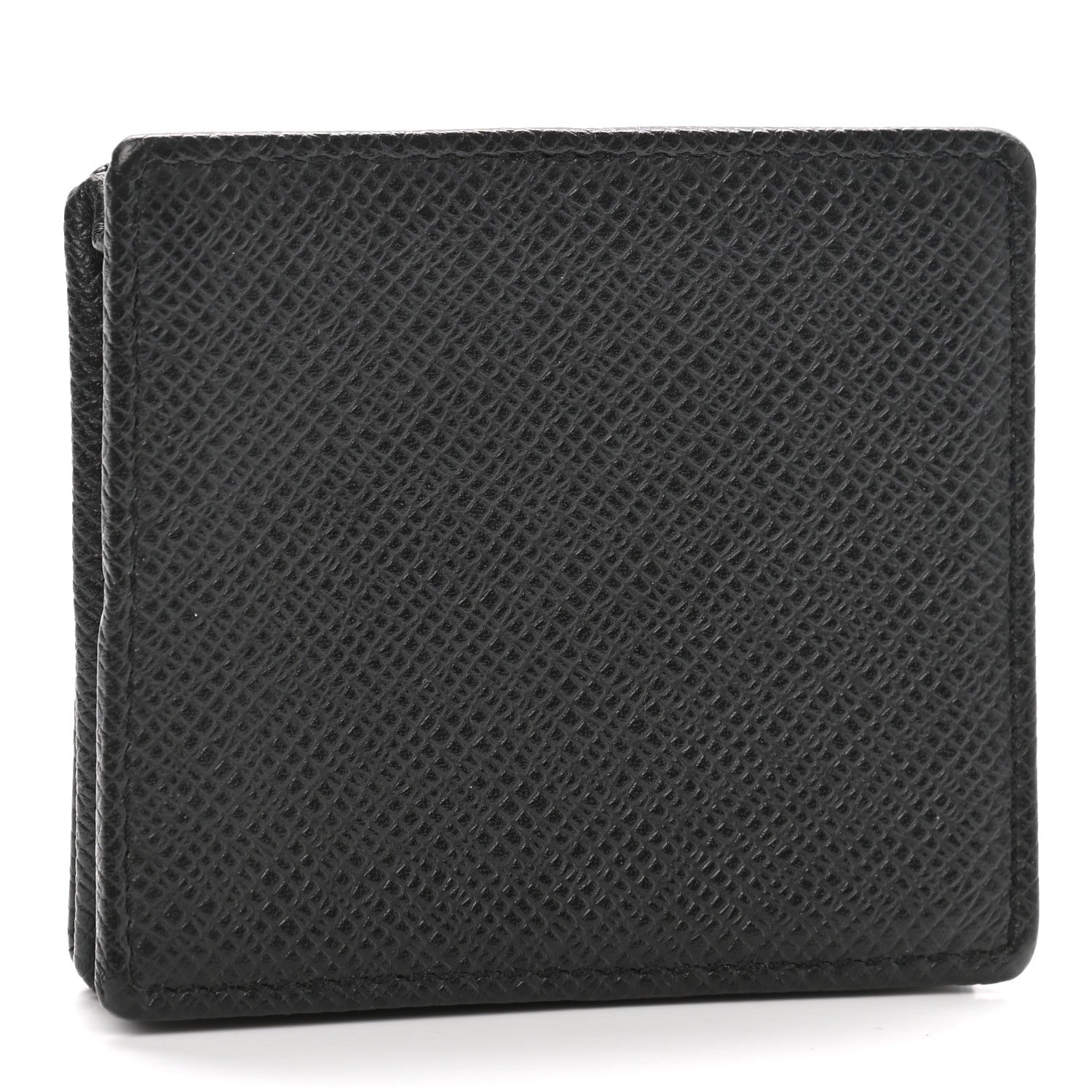 Louis Vuitton Taiga Porte-Monnaie Boite Coin Purse Black 3 of 8