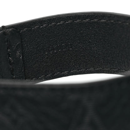 Louis Vuitton Calfskin Monogram Shadow Hockenheim Bracelet 4 of 5