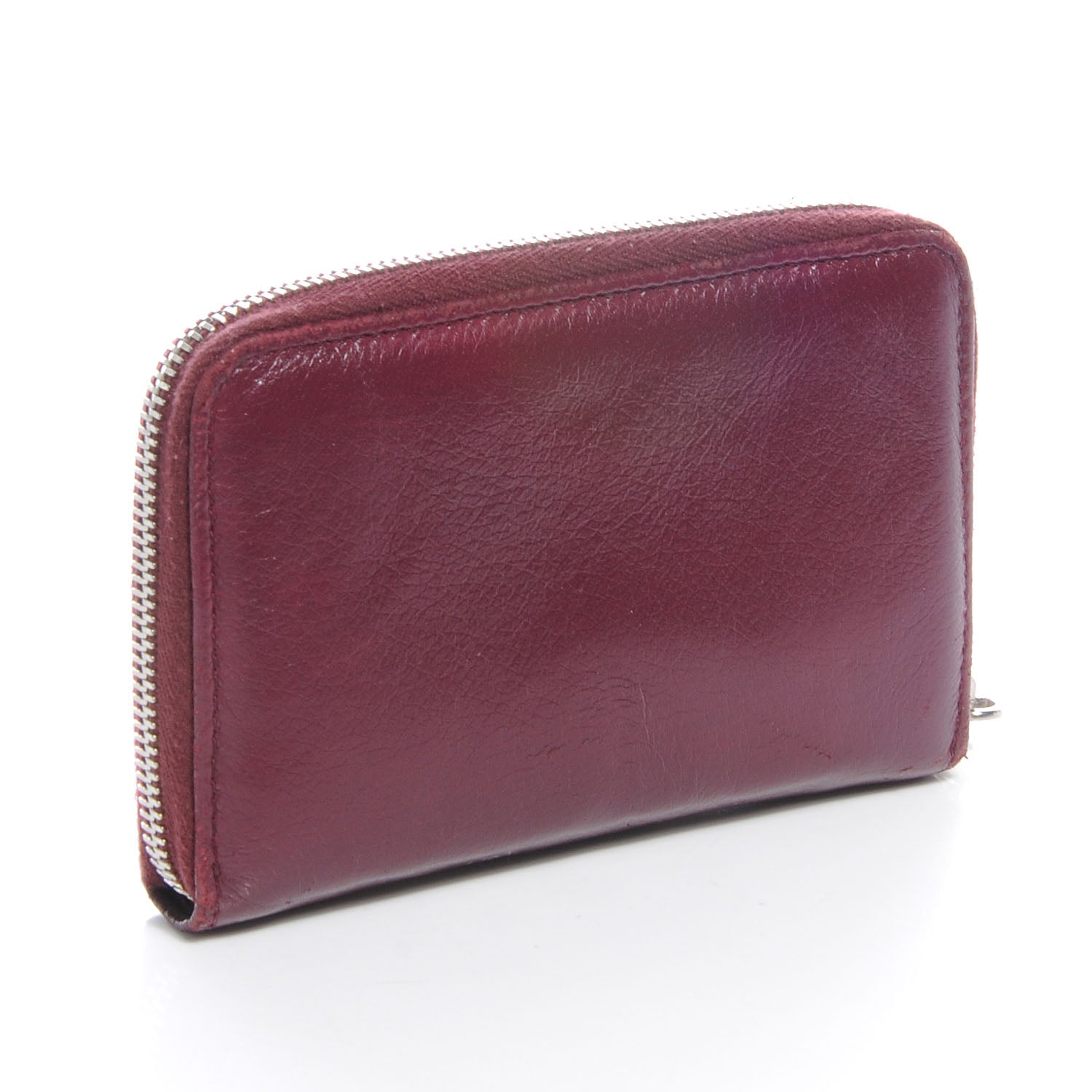 Gucci Calfskin Soho Compact Wallet Bordeaux 3 of 7
