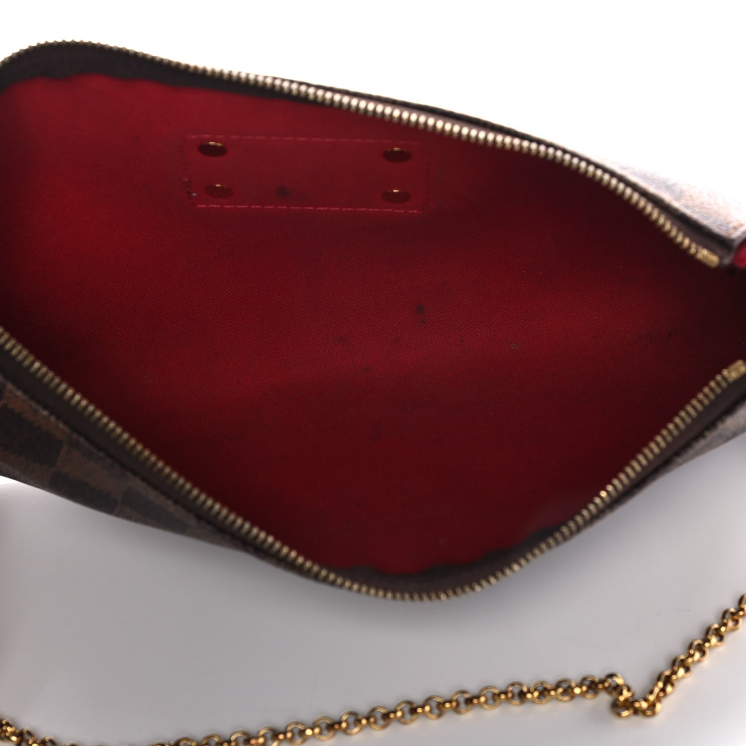 Louis Vuitton Damier Ebene Eva Clutch 5 of 15