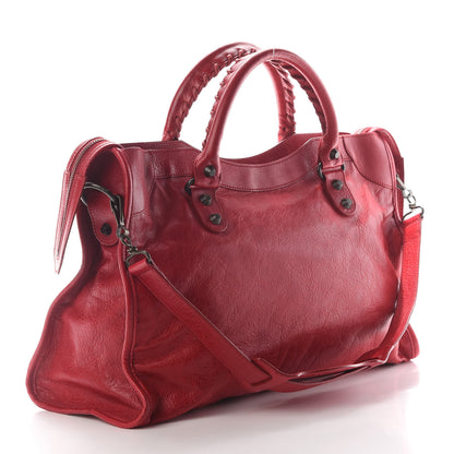 Balenciaga Agneau Classic Hardware City Rubisse 2 of 7