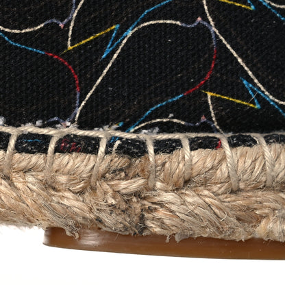 Fendi Canvas Printed Calfskin Espadrilles 36 Multicolor 11 of 12