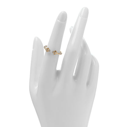 David Yurman 18K Yellow Gold Diamond Renaissance Ring 50 5.5 2 of 4