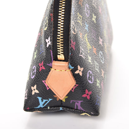 Louis Vuitton Monogram Multicolor Cosmetic Pouch Black Grenade 8 of 9