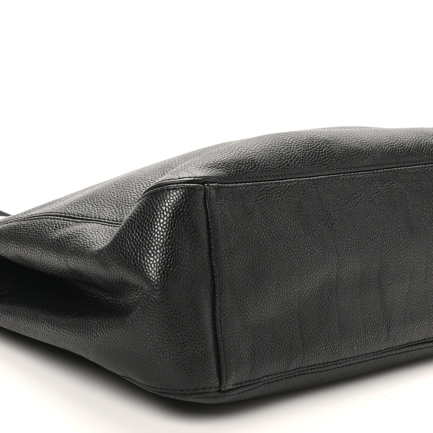 Chanel Caviar CC Shopper Tote Black 10 of 11
