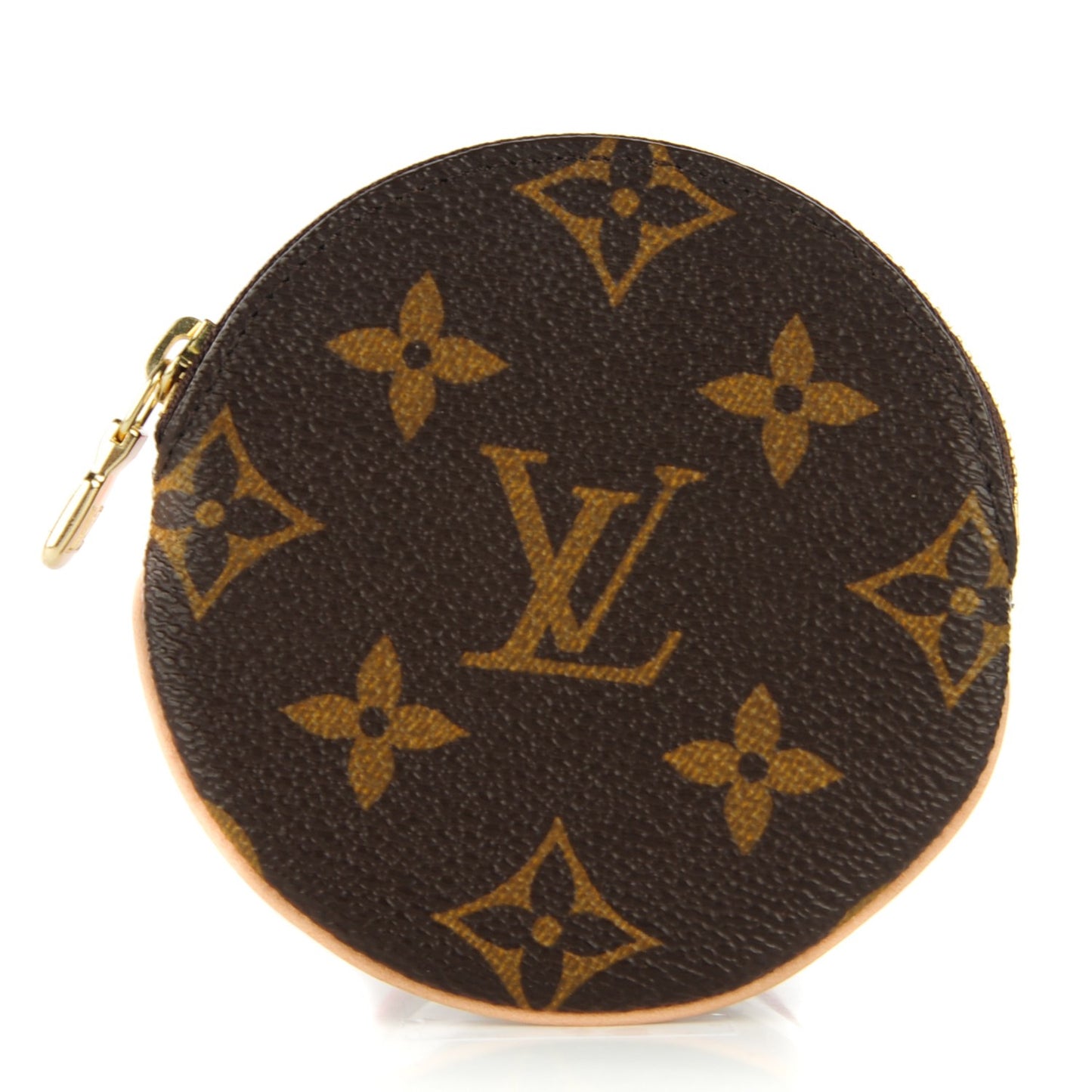 Monogram Round Coin Purse