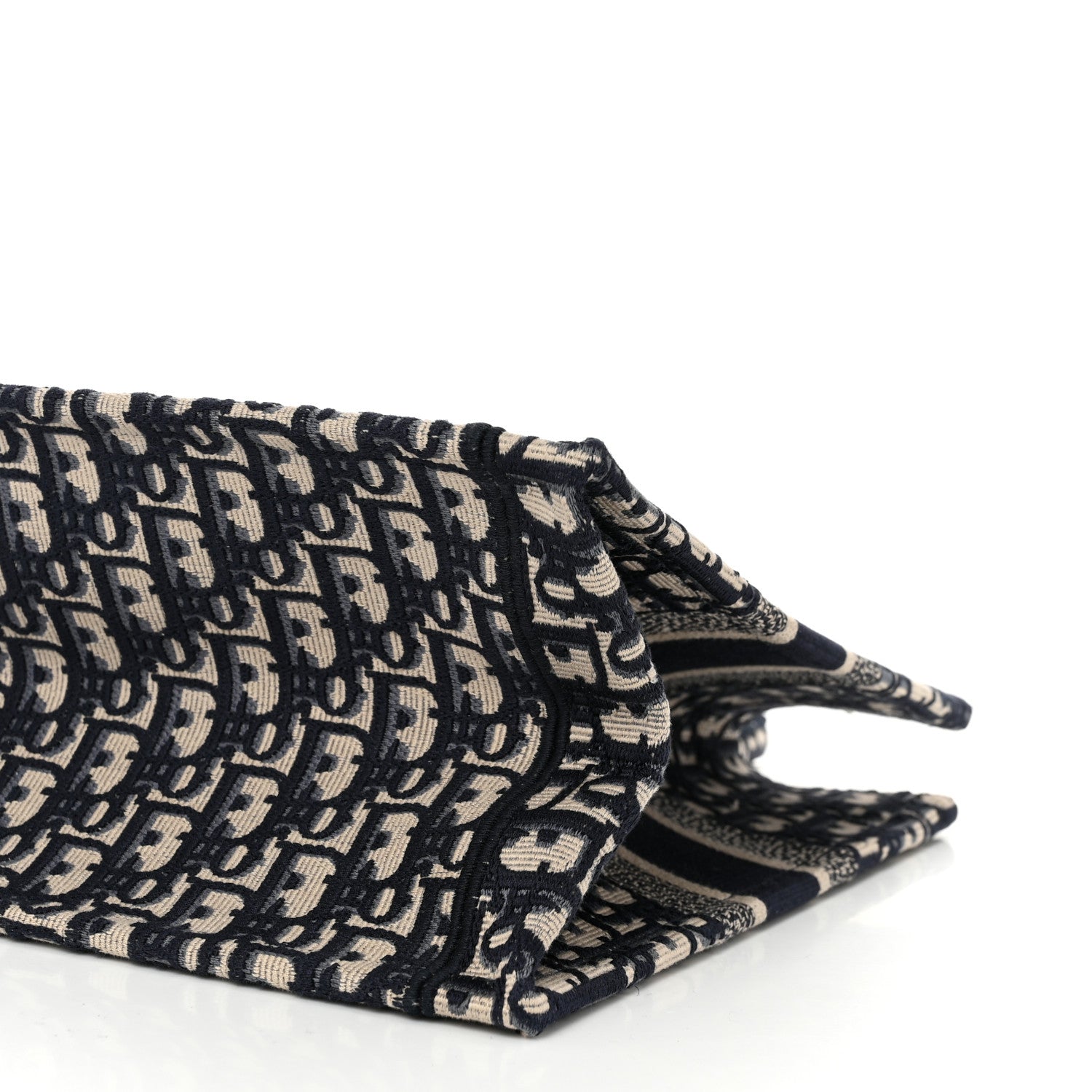 Christian Dior Oblique Medium Book Tote Blue Multicolor 10 of 11