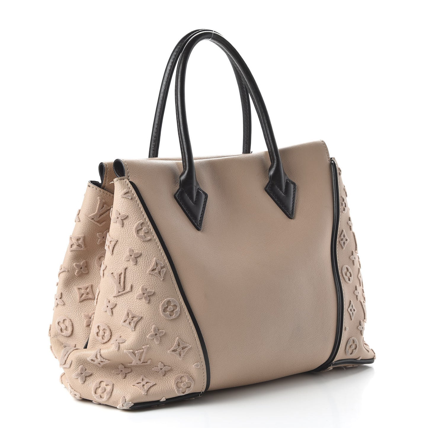 Veau Cachemire Tote W PM Vanille