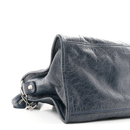 Balenciaga Agneau Giant 21 Silver Hardware Work Bleu Obscur 9 of 10
