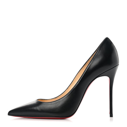 Christian Louboutin Shiny Nappa Pigalle 100 Pumps 39 Black 1 of 8