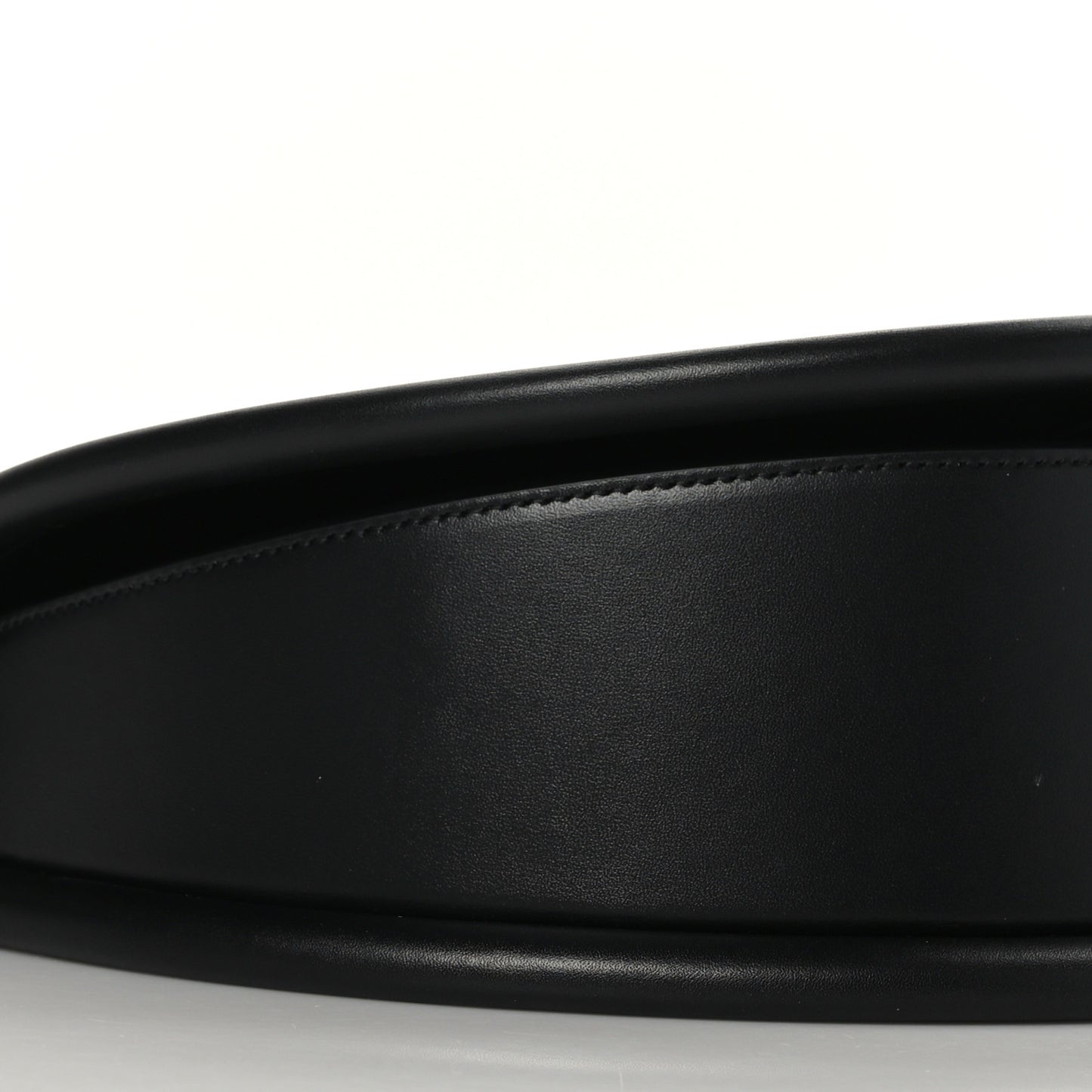 Calfskin Aura Shoulder Bag Black