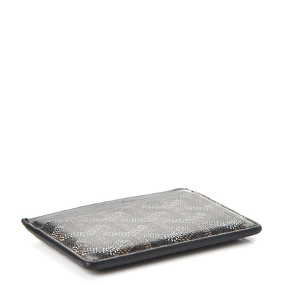 Goyard Goyardine Saint Sulpice Card Holder Black 4 of 13