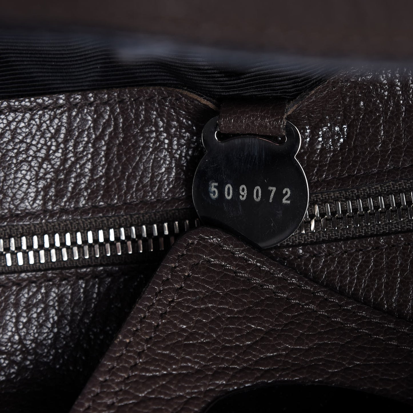 Classic Grain Calfskin Bayswater Mole Grey