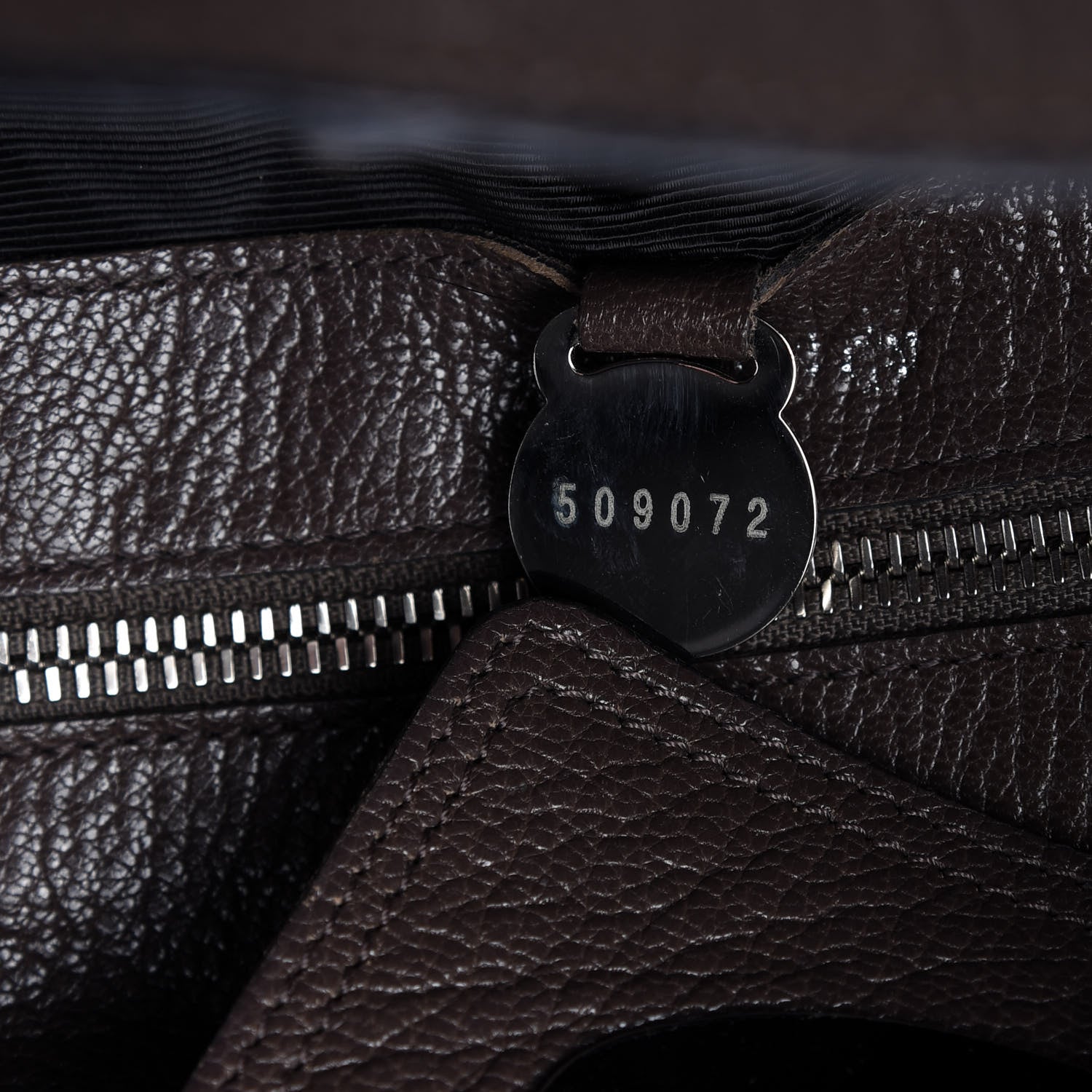 Mulberry Classic Grain Calfskin Bayswater Mole Grey 9 of 10