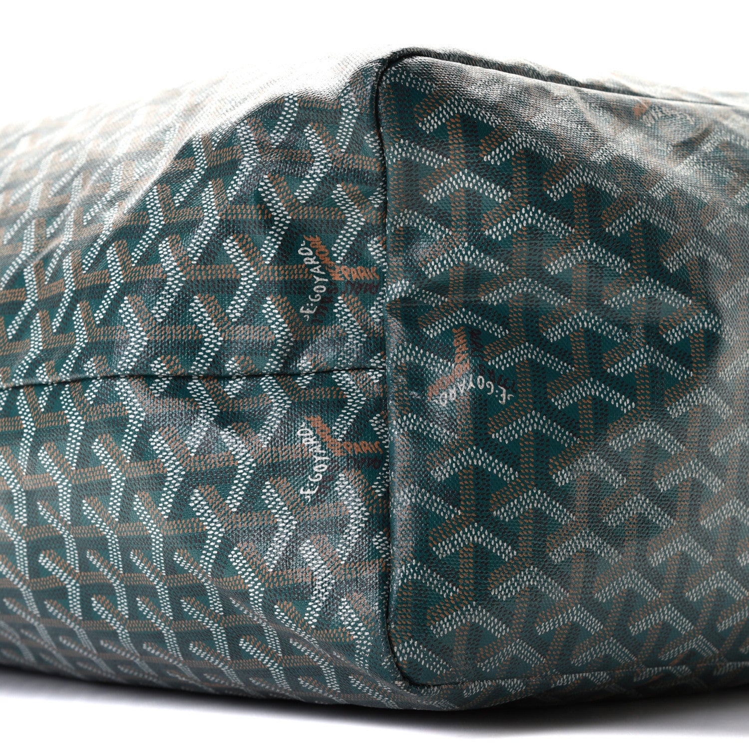 Goyard Goyardine Saint Louis GM Green 5 of 9