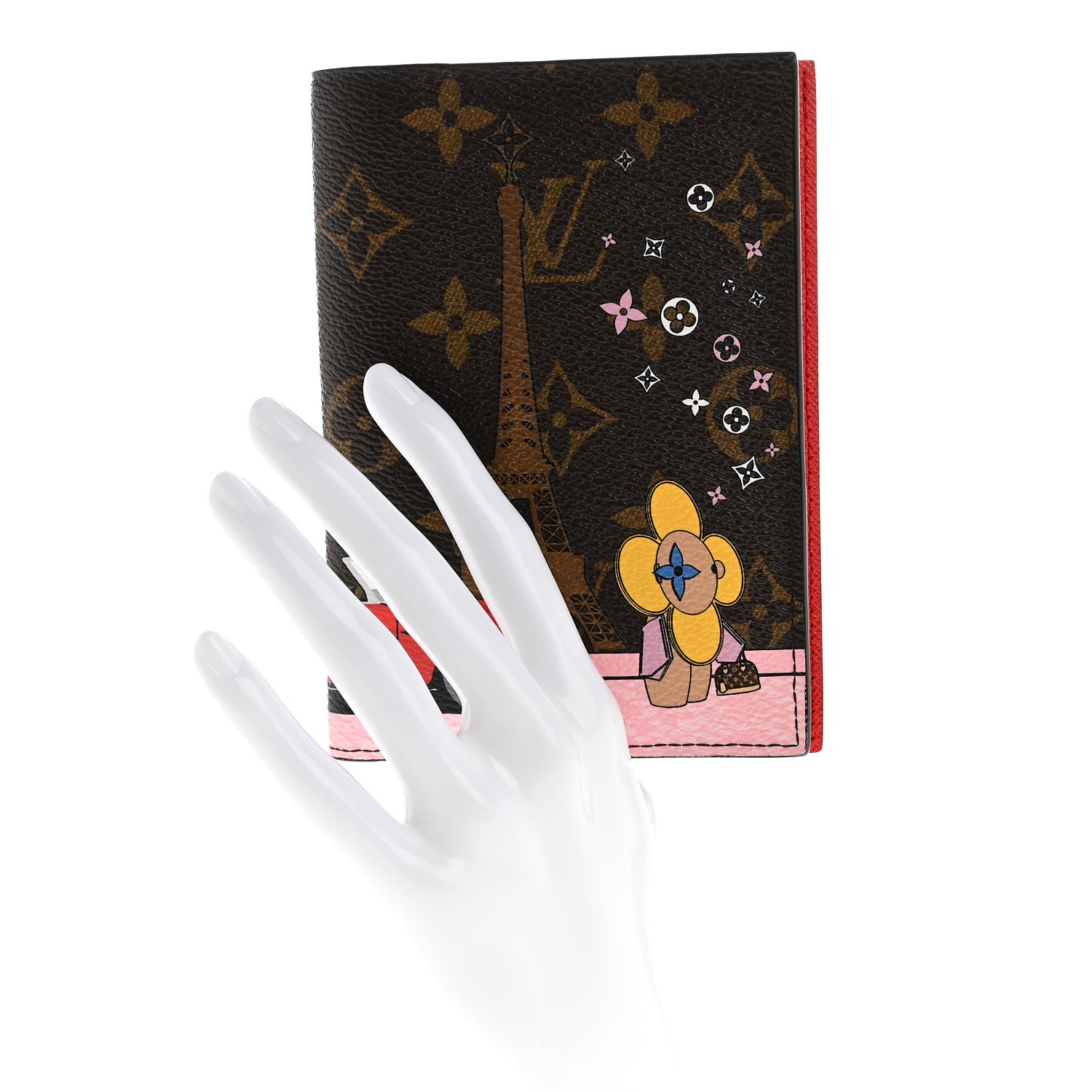 Louis Vuitton Monogram 2019 Christmas Animation Passport Cover Rouge 2 of 6