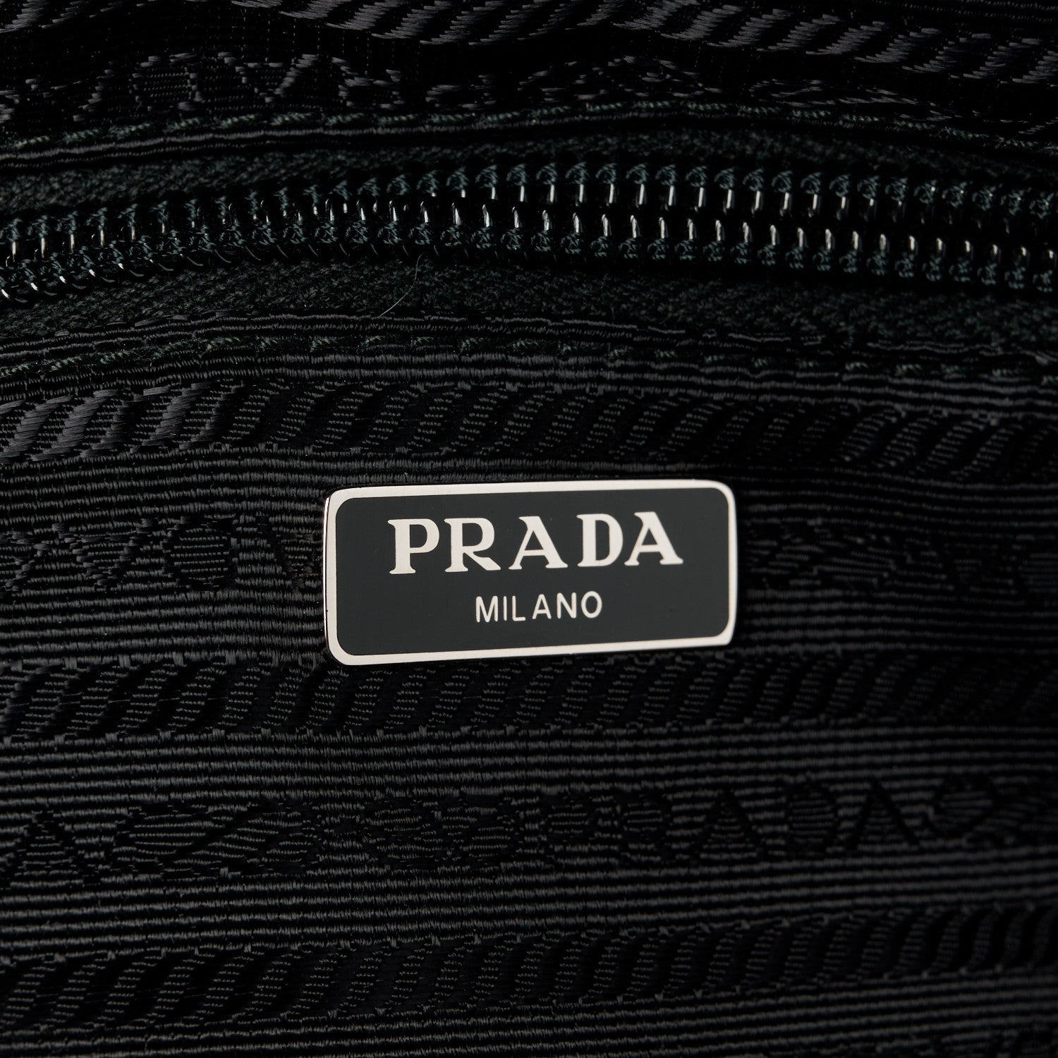 Prada Tessuto Nylon Clutch Wristlet Granato 6 of 11