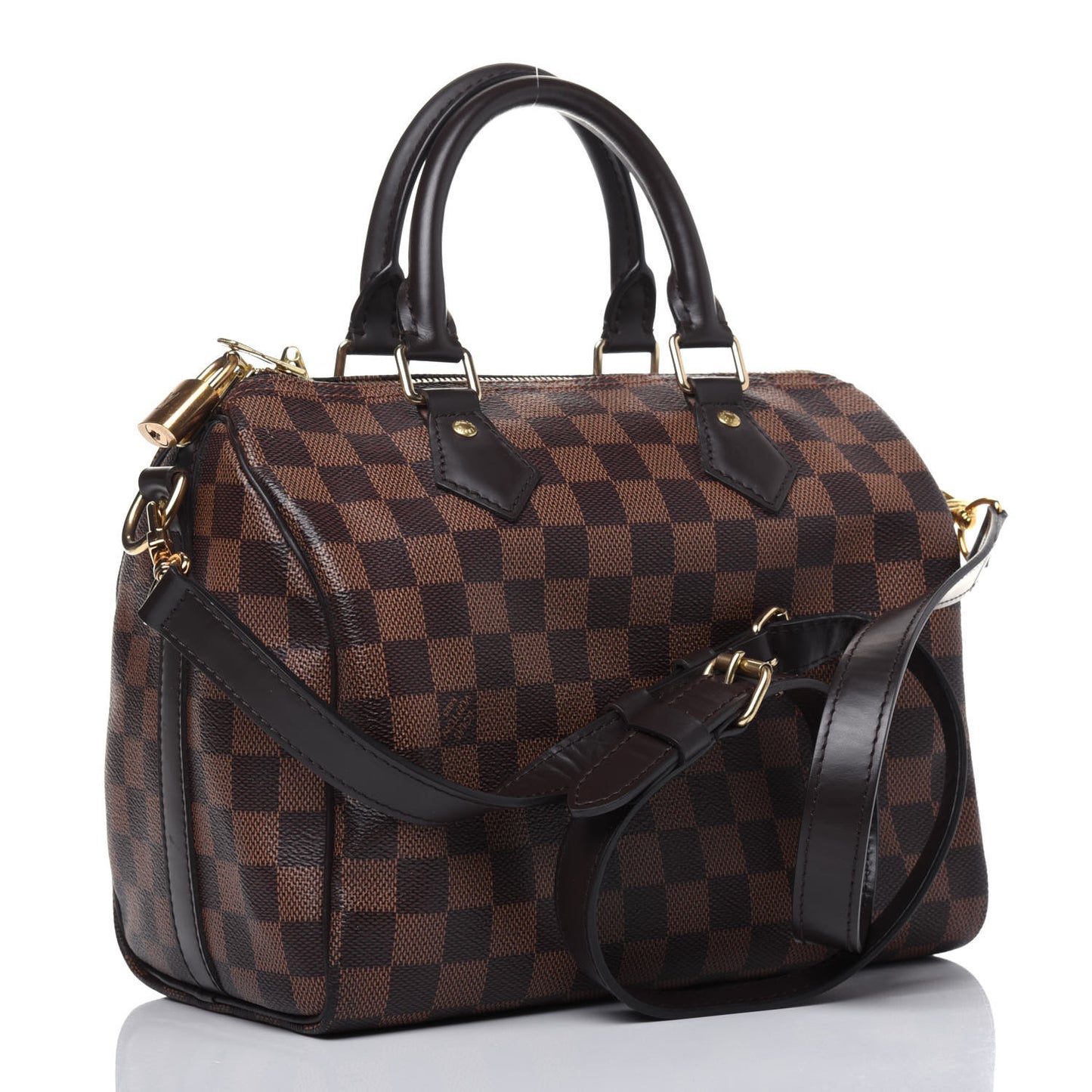 Damier Ebene Speedy Bandouliere 25
