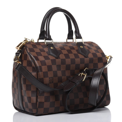 Louis Vuitton Damier Ebene Speedy Bandouliere 25 4 of 18