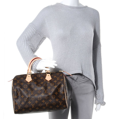 Louis Vuitton Monogram Speedy 30 2 of 8