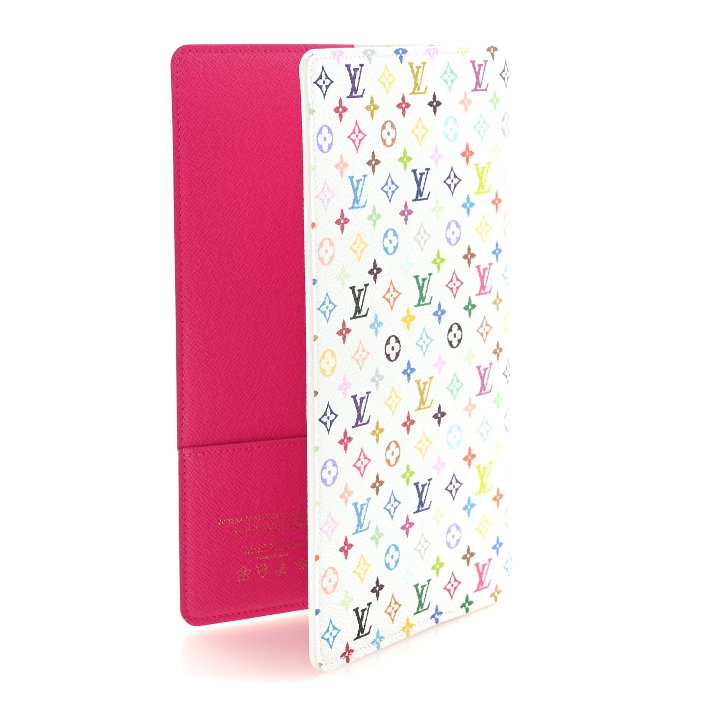 LV X TM Monogram Multicolor Emily Notebook Cover MM White