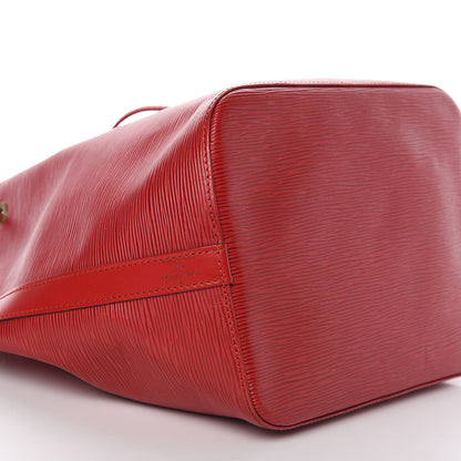 Louis Vuitton Epi Petit Noe Castillan Red 6 of 11