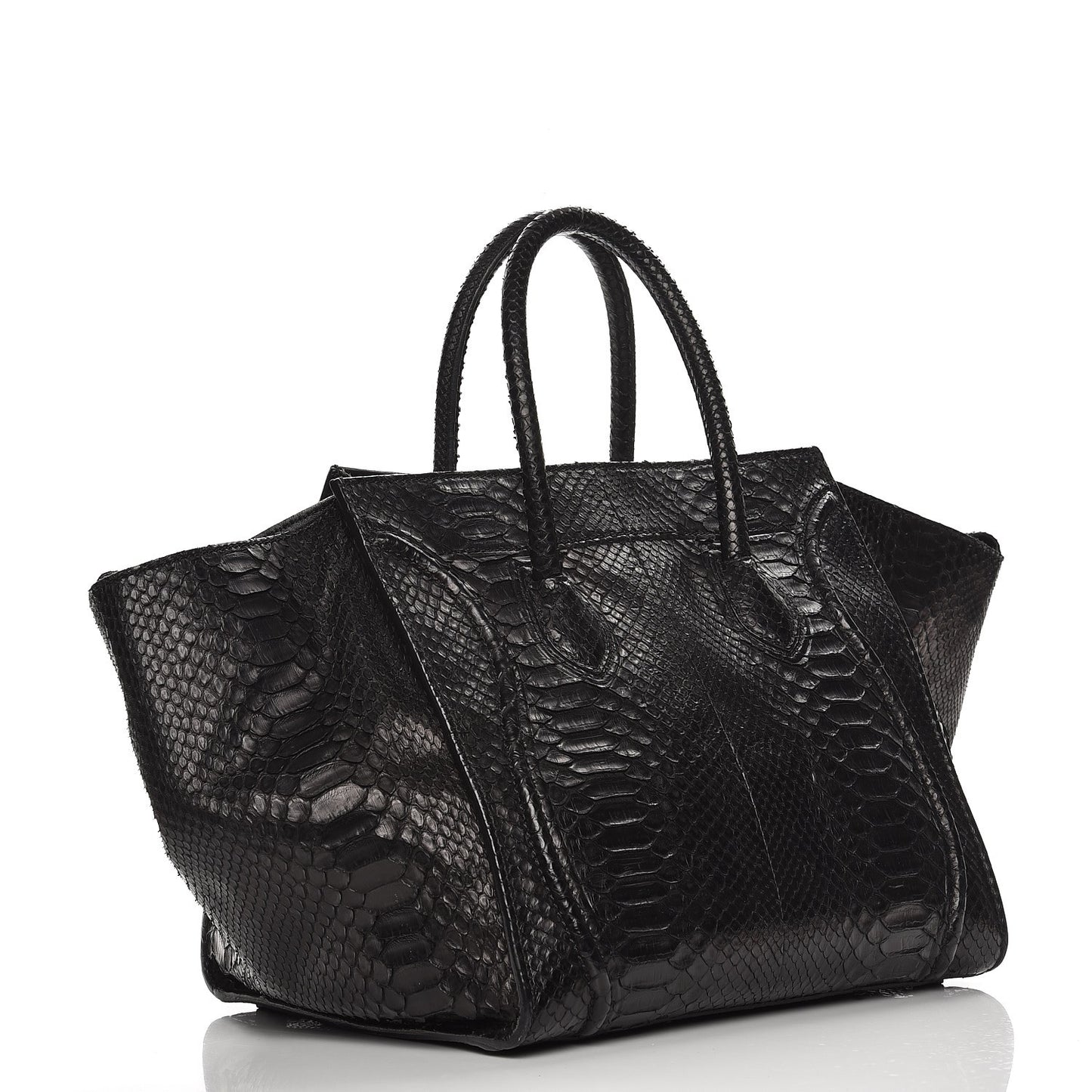 Python Medium Phantom Luggage Black