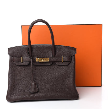 Hermes Togo Birkin 30 Chocolate 12 of 12