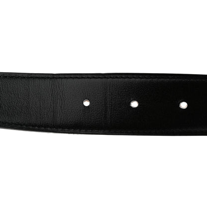 Hermes Box Togo 32mm Belt Strap 100 40 Black Gold 8 of 9