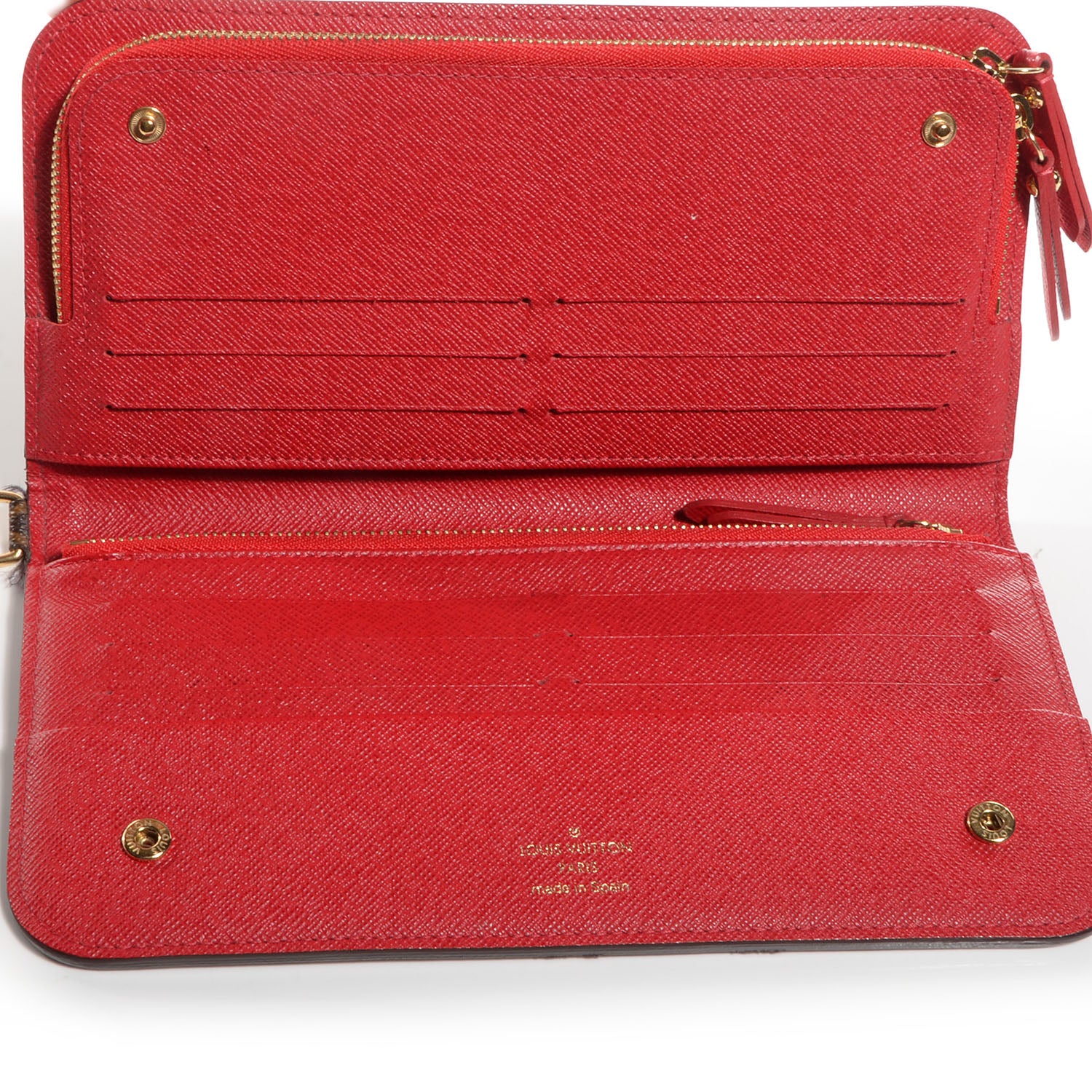 Louis Vuitton Monogram Insolite Wallet Red 5 of 7