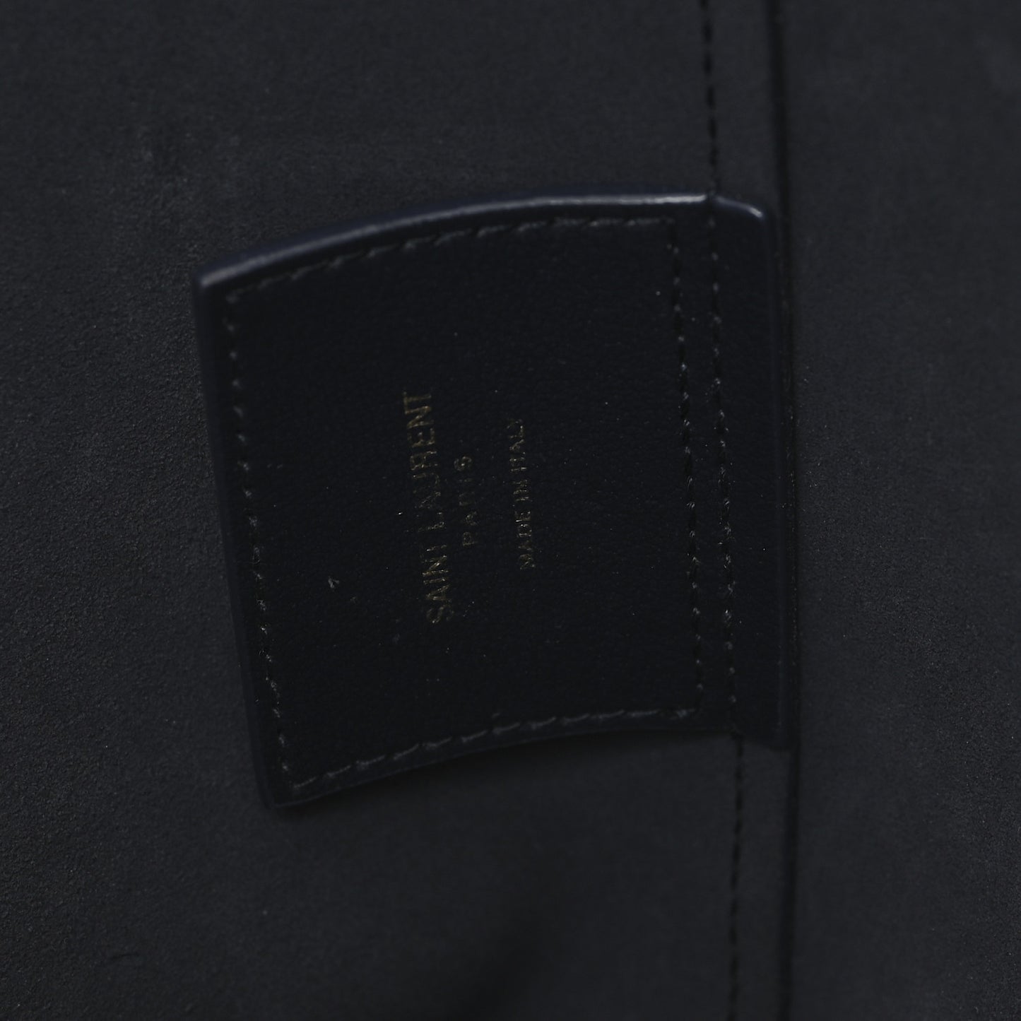 Calfskin Large Shopping Tote Navy