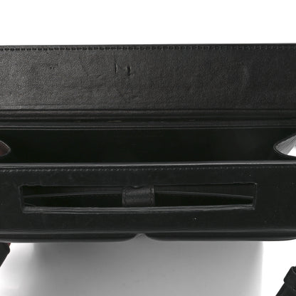 Bottega Veneta Calfskin Padded Mini Trunk Black 5 of 14