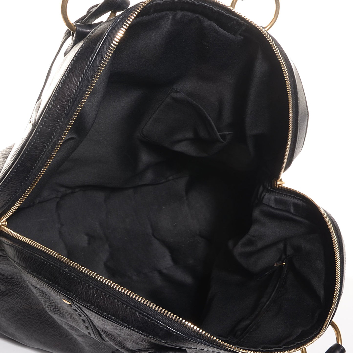 Leather Oversized Muse Black