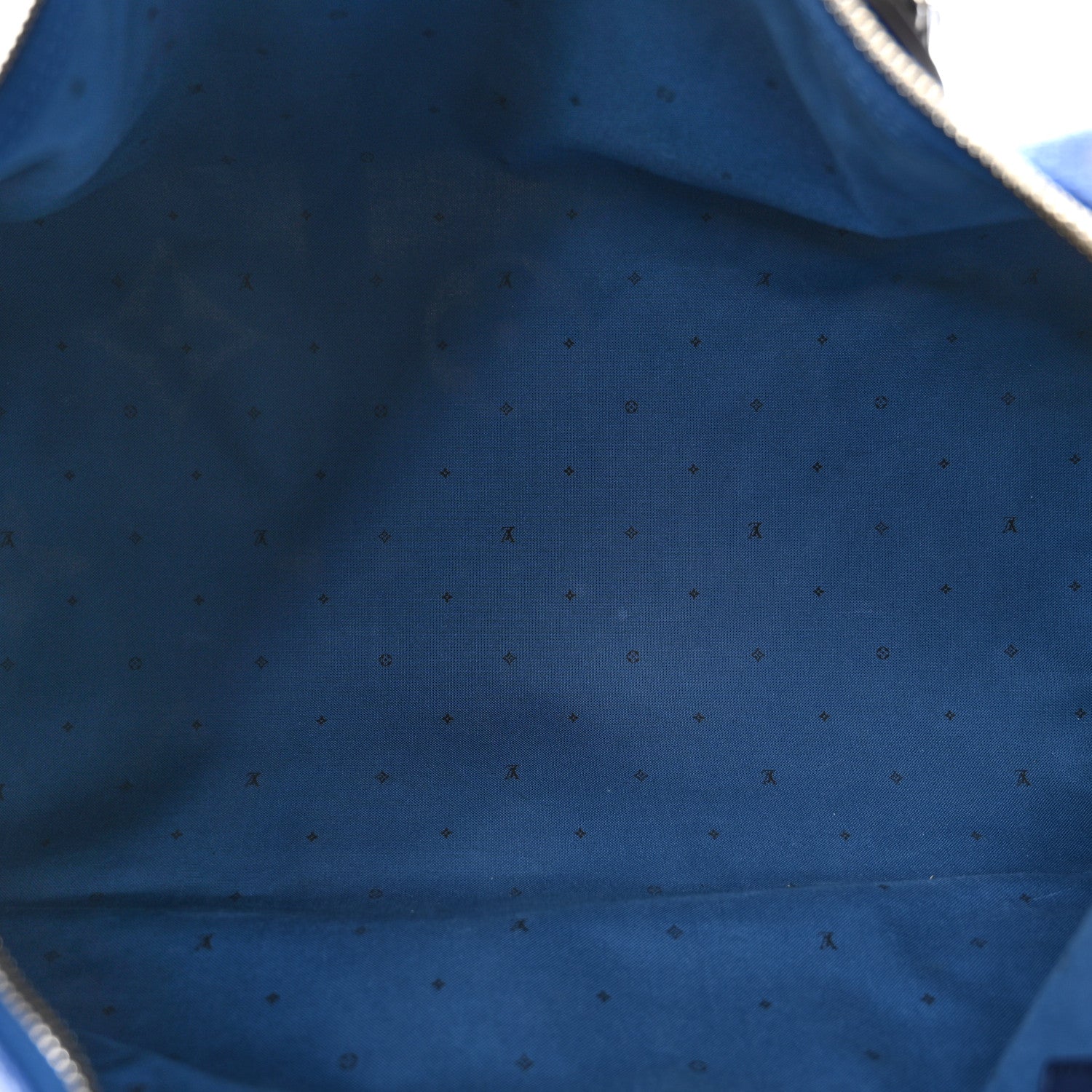 Louis Vuitton Monogram Escale Keepall Bandouliere 50 Blue 4 of 14