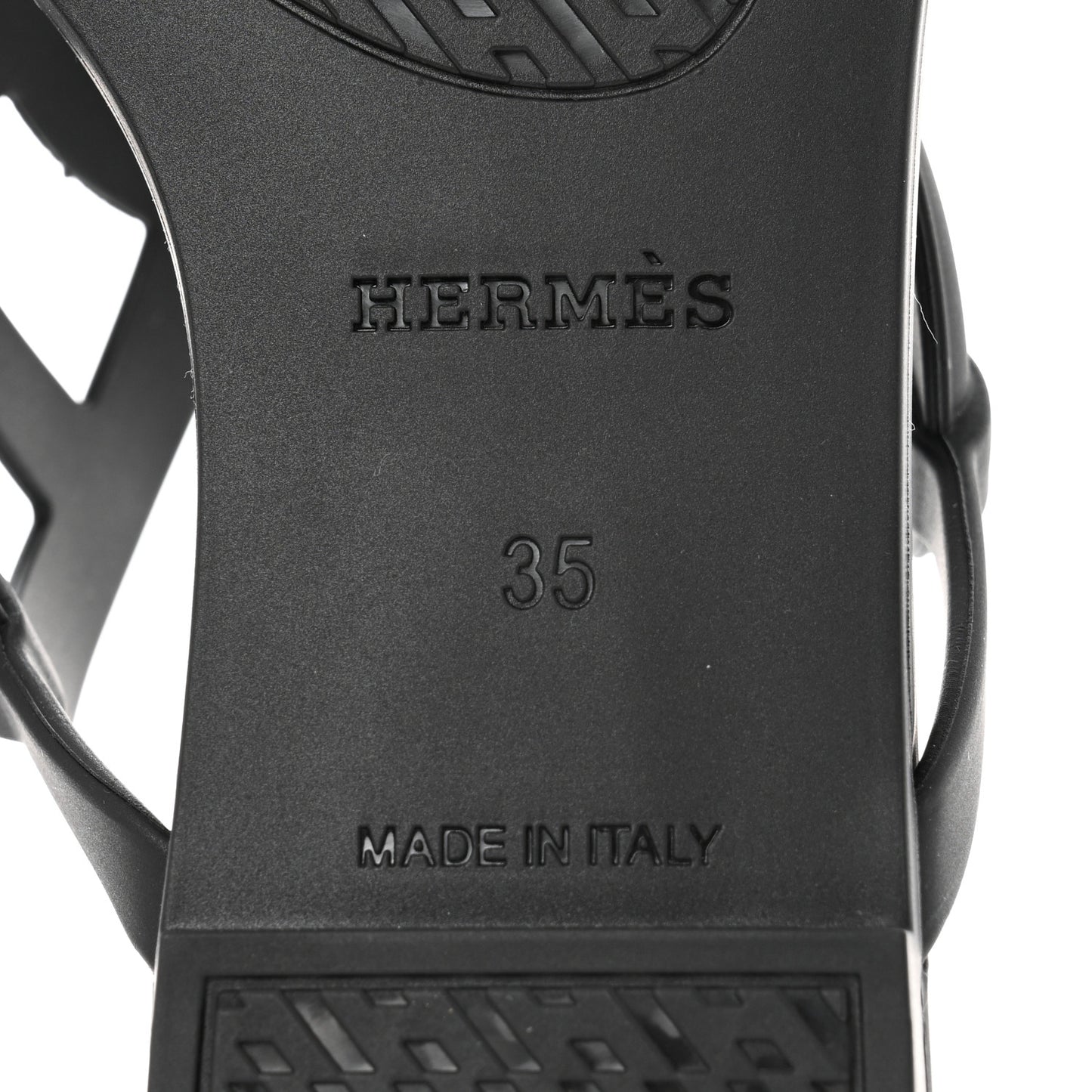 Rubber Womens Egerie Sandals 35 Black