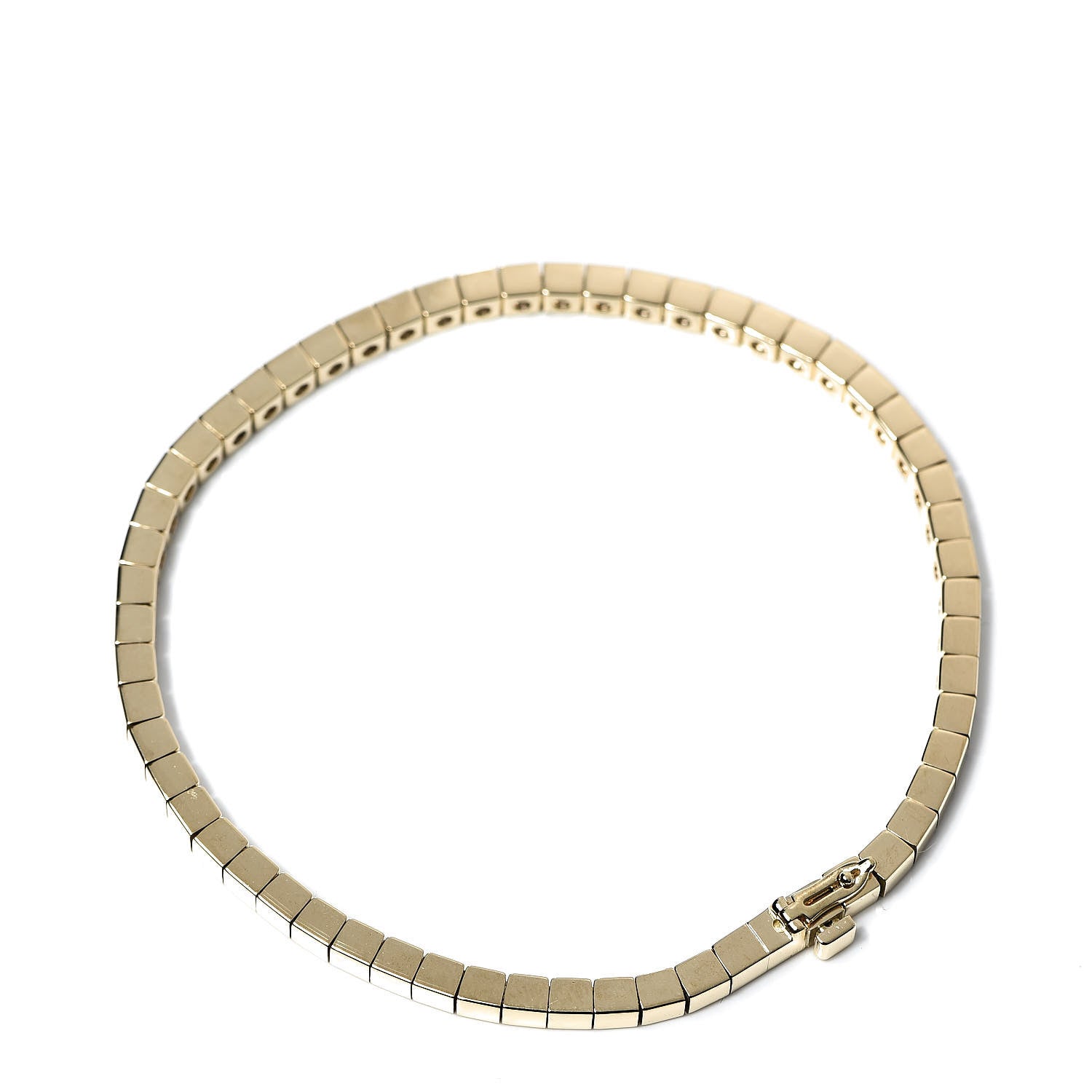 Cartier 18K Yellow Gold Lanieres Bracelet 16 3 of 4